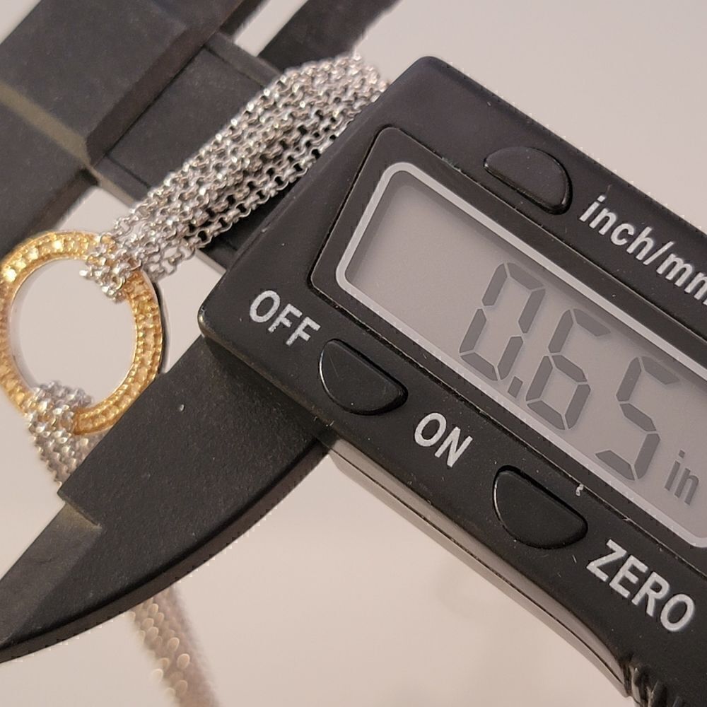 New Silver Gold Circle Ring Chain Multi Strand Chain Toggle Bracelet - Picture 7 of 8